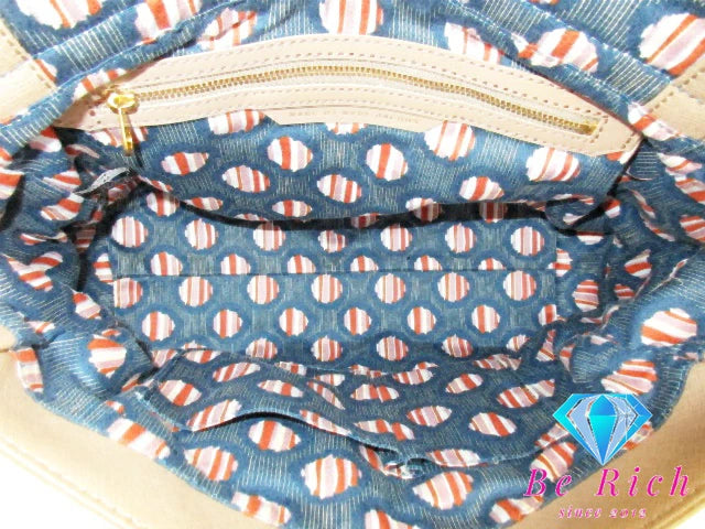 マーク バイ マークジェイコブス MARC BY MARC JACOBS 2way ハンドバッグ ベージュ レザー ロゴ ショルダーバッグ 肩掛け 鞄 【中古】【送料無料】 bk9287