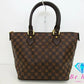 ルイ ヴィトン LOUIS VUITTON トートバッグ ハンドバッグ ダミエ サレヤ PM N51183 エベヌ LV ロゴ ショルダーバッグ 鞄 【中古】【送料無料】 bk9309