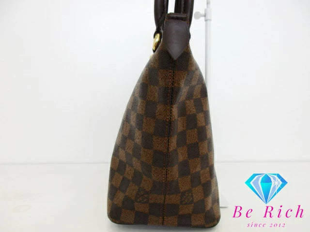 ルイ ヴィトン LOUIS VUITTON トートバッグ ハンドバッグ ダミエ サレヤ PM N51183 エベヌ LV ロゴ ショルダーバッグ 鞄 【中古】【送料無料】 bk9309