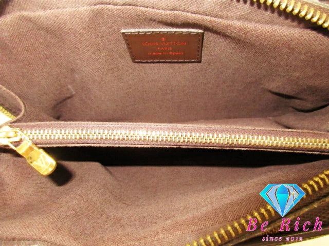 ルイ ヴィトン LOUIS VUITTON ダミエ バムバッグ ブルックリン N41101 エベヌ ボディ ショルダー ウエスト ポーチ バッグ【中古】【送料無料】 bk9323