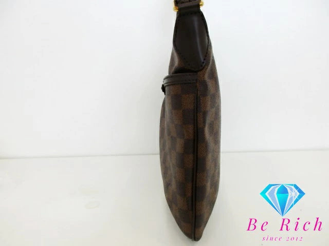 ルイ ヴィトン LOUIS VUITTON ダミエ ブルームズべリ PM N42251 エベヌ PVC レザー ショルダーバッグ 斜め掛け 鞄 【中古】【送料無料】 bk9330