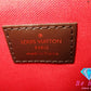 ルイ ヴィトン LOUIS VUITTON ダミエ ブルームズべリ PM N42251 エベヌ PVC レザー ショルダーバッグ 斜め掛け 鞄 【中古】【送料無料】 bk9330