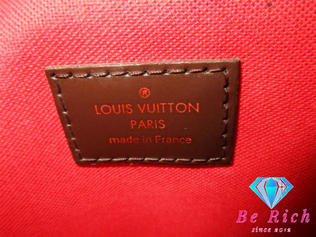 ルイ ヴィトン LOUIS VUITTON ダミエ ブルームズべリ PM N42251 エベヌ PVC レザー ショルダーバッグ 斜め掛け 鞄 【中古】【送料無料】 bk9330