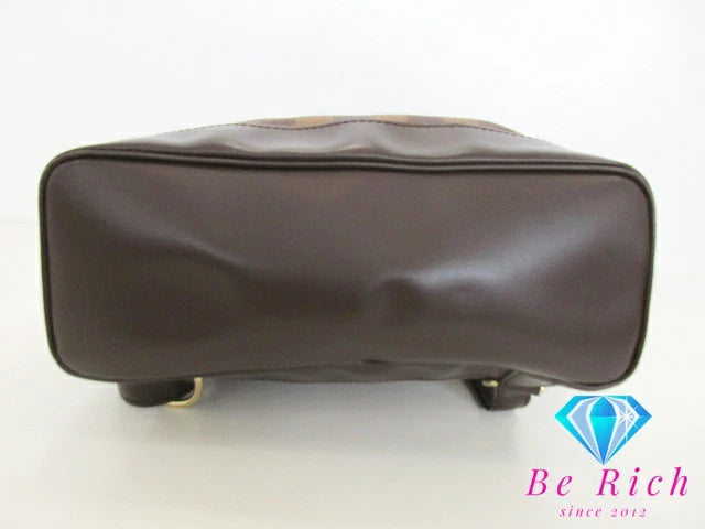 ルイ ヴィトン LOUIS VUITTON ソーホー バックパック リュック ダミエ N51132 エベヌ LV ロゴ 肩掛け 鞄 【中古】【送料無料】 bk9331