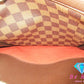 ルイ ヴィトン LOUIS VUITTON ハンドバッグ ダミエ トリアナ N51155 エベヌ ブラウン 茶 PVC レザー ショルダーバッグ 鞄 【中古】【送料無料】 bk9334
