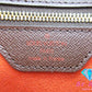ルイ ヴィトン LOUIS VUITTON ハンドバッグ ダミエ トリアナ N51155 エベヌ ブラウン 茶 PVC レザー ショルダーバッグ 鞄 【中古】【送料無料】 bk9334