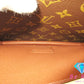 ルイ ヴィトン LOUIS VUITTON 2way ハンドバッグ ショルダーバッグ モノグラム モンソー M51185 茶 ブラウン PVC レザー LV ロゴ ビジネス 手提げ 鞄 【中古】【送料無料】 bk9345