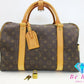 ルイ ヴィトン LOUIS VUITTON ボストンバッグ モノグラム キャリーオール M40074 ロゴ ハンドバッグ トラベル 旅行 鞄 【中古】【送料無料】bk9354