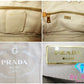 プラダ PRADA カナパ トートバッグ B1872B ライト ベージュ キャンバス ロゴ ハンドバッグ 手提げ 鞄 【中古】【送料無料】 bk9360