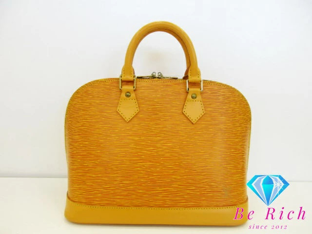 ルイ ヴィトン LOUIS VUITTON ハンドバッグ エピ アルマ PM M52149 イエロー タッシリイエロー レザー LV ロゴ 手提げ 鞄 【中古】【送料無料】 bk9377