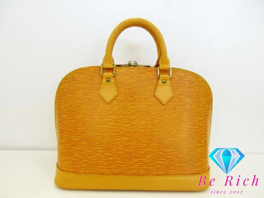 ルイ ヴィトン LOUIS VUITTON ハンドバッグ エピ アルマ PM M52149 イエロー タッシリイエロー レザー LV ロゴ 手提げ 鞄 【中古】【送料無料】 bk9377