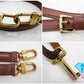 ルイ ヴィトン LOUIS VUITTON モノグラム モンソー 26 M51187 LV ロゴ ブラウン 茶 PVC レザー ショルダーバッグ ハンドバッグ ビジネス 手提げ クラッチバッグ 鞄【中古】【送料無料】bk9378
