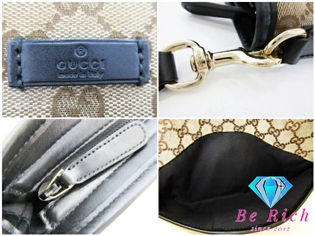 グッチ GUCCI ショルダーバッグ 388926 GG シェリー オフィディア ブラウン 茶 キャンバス レザー ロゴ 斜め掛け クロスボディ 鞄 【中古】【送料無料】bk9380