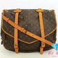 ルイ ヴィトン LOUIS VUITTON ショルダーバッグ モノグラム ソミュール 43 M42252 ブラウン 茶 ダブルフラップ 肩掛け 斜め掛け【中古】【送料無料】bk9390