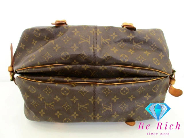 ルイ ヴィトン LOUIS VUITTON ショルダーバッグ モノグラム ソミュール 43 M42252 ブラウン 茶 ダブルフラップ 肩掛け 斜め掛け【中古】【送料無料】bk9390