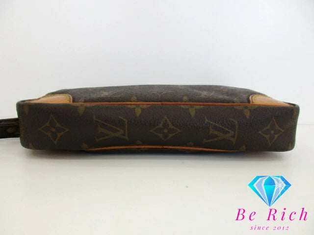 ルイ ヴィトン LOUIS VUITTON セカンドバッグ クラッチバッグ モノグラム マルリー ドラゴンヌ PM M51827 ブラウン 茶 PVC レザー 【中古】【送料無料】 bk9391