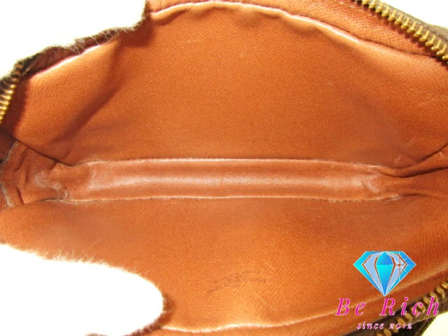 ルイ ヴィトン LOUIS VUITTON セカンドバッグ クラッチバッグ モノグラム マルリー ドラゴンヌ PM M51827 ブラウン 茶 PVC レザー 【中古】【送料無料】 bk9391