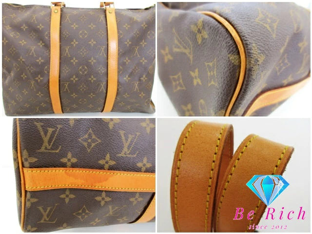 ルイ ヴィトン LOUIS VUITTON モノグラム フラネリー 45 M51115 LV 茶 ブラウン PVC レザー トートバッグ ショルダーバッグ 【中古】【送料無料】bk9399