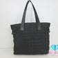 シャネル CHANEL ニュートラベルライン トート GM トートバッグ ハンドバッグ 黒 ブラック ナイロン レザー 手持ち 鞄 【中古】【送料無料】 bk9412