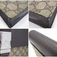 グッチ GUCCI クラッチバッグ 131213  GG スプリーム 茶 ブラウン PVC レザー  セカンドバッグ ビジネスバッグ【中古】【送料無料】 bk9422