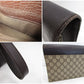 グッチ GUCCI クラッチバッグ 131213  GG スプリーム 茶 ブラウン PVC レザー  セカンドバッグ ビジネスバッグ【中古】【送料無料】 bk9422