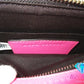 美品 マーク ジェイコブス MARC JACOBS ザ スナップショット ショルダーバッグ M0014503 ブライト ピンク レザー ダブル J ロゴ スモール カメラバッグ ポシェット クロスボディ 斜め掛け 鞄 ほぼ 未使用品 【中古】【送料無料】 bk9461