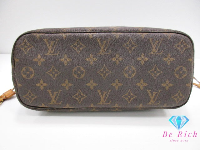 ルイ ヴィトン LOUIS VUITTON トートバッグ ショルダーバッグ モノグラム ネヴァーフル PM M41245 ブラウン 茶 LV ロゴ ハンドバッグ 鞄 【中古】【送料無料】 bk9462