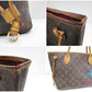 ルイ ヴィトン LOUIS VUITTON トートバッグ ショルダーバッグ モノグラム ネヴァーフル PM M41245 ブラウン 茶 LV ロゴ ハンドバッグ 鞄 【中古】【送料無料】 bk9462