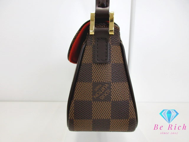 ルイ ヴィトン LOUIS VUITTON ショルダーバッグ ダミエ レコレータ N51299 エベヌ ロゴ ハンドバッグ アクセサリーポーチ パーティバッグ 肩掛け 鞄 【中古】【送料無料】 bk9464