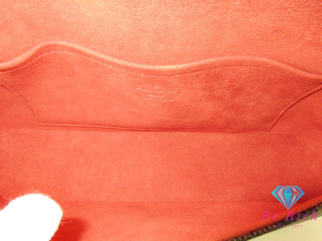 ルイ ヴィトン LOUIS VUITTON ショルダーバッグ ダミエ レコレータ N51299 エベヌ ロゴ ハンドバッグ アクセサリーポーチ パーティバッグ 肩掛け 鞄 【中古】【送料無料】 bk9464