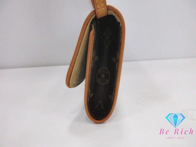 ルイ ヴィトン LOUIS VUITTON ポシェット ツイン GM 2way ショルダー クラッチ バッグ モノグラム M51852 ウエストポーチ クラッチバッグ 斜め掛け 鞄 【中古】【送料無料】bk9465