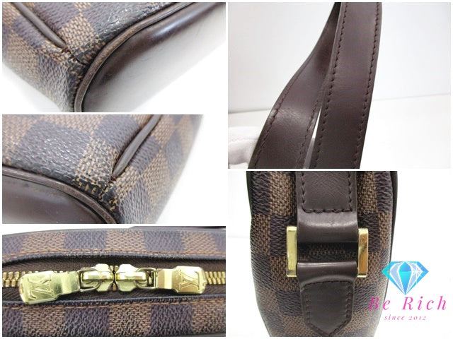 ルイ ヴィトン LOUIS VUITTON ショルダーバッグ ダミエ イパネマ GM N51292 エベヌ ロゴ ポシェット 肩掛け 鞄 【中古】【送料無料】 bk9469