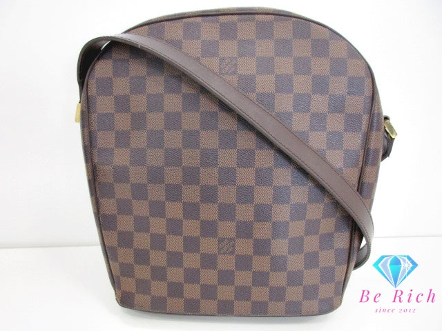 ルイ ヴィトン LOUIS VUITTON ショルダーバッグ ダミエ イパネマ GM N51292 エベヌ ロゴ ポシェット 肩掛け 鞄 【中古】【送料無料】 bk9469