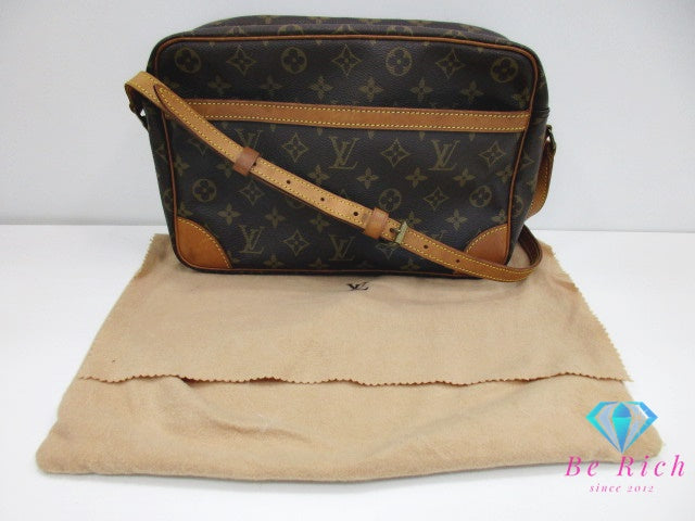 ルイ ヴィトン LOUIS VUITTON トロカデロ 30  ショルダーバッグ モノグラム M51272 PVC レザー 茶 ブラウン レディース 鞄 肩掛け 【中古】【送料無料】bk9470