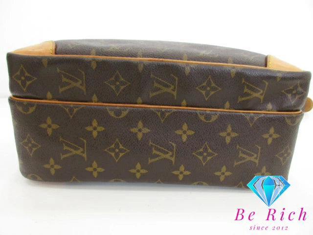 ルイ ヴィトン LOUIS VUITTON ショルダーバッグ モノグラム ナイル M45244 茶 ブラウン PVC レザー LV ロゴ クロスボディ 斜め掛け 鞄 【中古】【送料無料】 bk9476