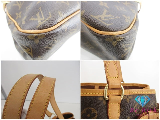 ルイ ヴィトン LOUIS VUITTON トートバッグ モノグラム バティニョール オリゾンタル M51154 ブラウン 茶 LV ロゴ ショルダーバッグ ハンドバッグ 鞄 【中古】【送料無料】 bk9488