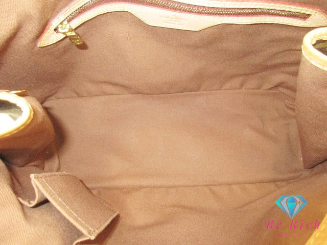 ルイ ヴィトン LOUIS VUITTON トートバッグ モノグラム バティニョール オリゾンタル M51154 ブラウン 茶 LV ロゴ ショルダーバッグ ハンドバッグ 鞄 【中古】【送料無料】 bk9488