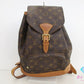 ルイ ヴィトン LOUIS VUITTON バックパック リュック モノグラム モンスリ MM M51136 ブラウン 茶 PVC レザー LV ロゴ ショルダーバッグ 肩掛け 鞄 【中古】【送料無料】 bk9501