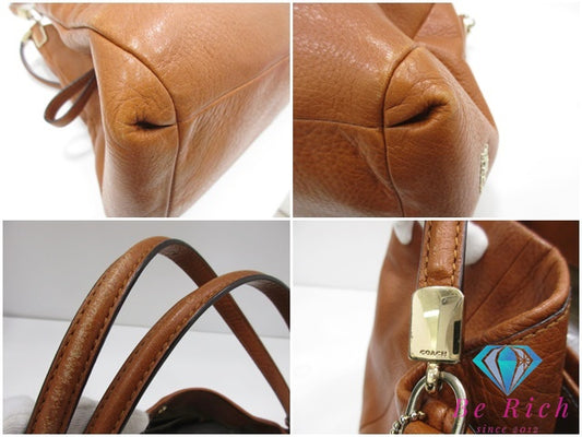 コーチ COACH マディソン レザー スモール フィービー ショルダーバッグ 26221 ブラウン 茶 ハンドバッグ 鞄 【中古】【送料無料】bk9611