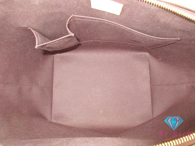 ルイ ヴィトン LOUIS VUITTON トートバッグ ショルダーバッグ モノグラム ヴェルニ ヴェルビュー GM M93589 アマラント 紫 パープル パテント レザー エナメル ハンドバッグ ジップ トップ 鞄 【中古】【送料無料】 bk9512