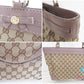 グッチ GUCCI トートバッグ 257061 メイフェア GG キャンバス ピンク ベージュ ブラウン 茶 レザー ロゴ リボン ショルダーバッグ ハンドバッグ 鞄 【中古】【送料無料】 bk9521