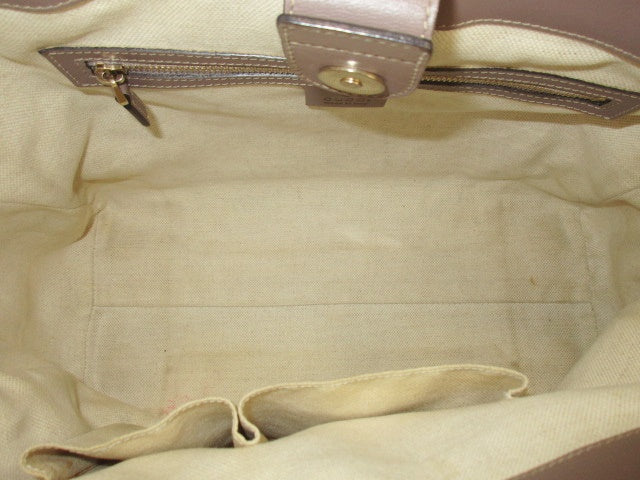 グッチ GUCCI トートバッグ 257061 メイフェア GG キャンバス ピンク ベージュ ブラウン 茶 レザー ロゴ リボン ショルダーバッグ ハンドバッグ 鞄 【中古】【送料無料】 bk9521