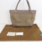 グッチ GUCCI トートバッグ 257061 メイフェア GG キャンバス ピンク ベージュ ブラウン 茶 レザー ロゴ リボン ショルダーバッグ ハンドバッグ 鞄 【中古】【送料無料】 bk9521