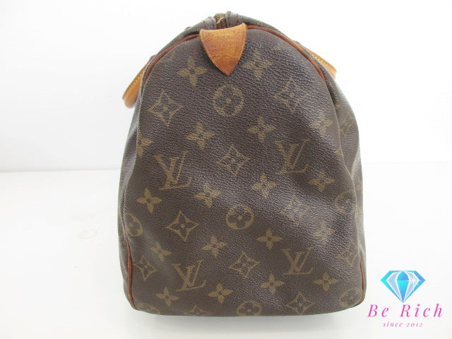 ルイ ヴィトン LOUIS VUITTON ハンドバッグ モノグラム スピーディ 35 M41107 ブラウン 茶 PVC レザー LV ロゴ ボストンバッグ ショルダーバッグ 鞄 M41524 【中古】【送料無料】 bk9528