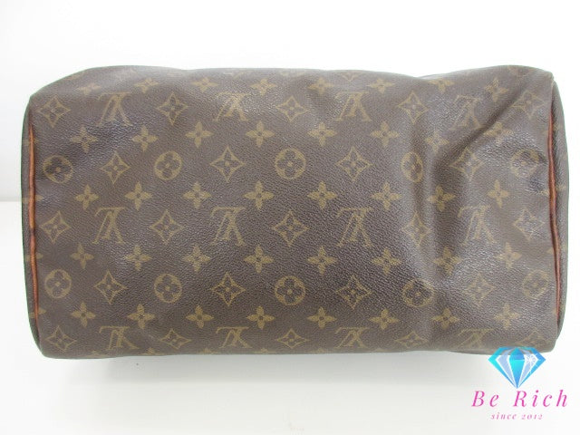 ルイ ヴィトン LOUIS VUITTON ハンドバッグ モノグラム スピーディ 35 M41107 ブラウン 茶 PVC レザー LV ロゴ ボストンバッグ ショルダーバッグ 鞄 M41524 【中古】【送料無料】 bk9528