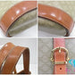 セリーヌ CELINE ハンドバッグ トートバッグ マカダム ベージュ ブラウン 茶 PVC レザー ブラゾン ロゴ ショルダーバッグ 鞄 【中古】【送料無料】 bk9537