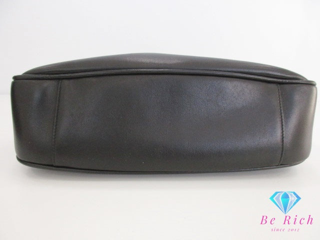 グッチ GUCCI ハンドバッグ ショルダーバッグ 001.1638 バンブー レザー ロゴ 手提げ 肩掛け 鞄 ワンショルダーバッグ  【中古】【送料無料】 bk9580