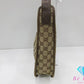 グッチ GUCCI ワン ショルダーバッグ 001.4205 GG カーキ ブラウン 茶 キャンバス レザー ロゴ ホーボー セミショルダー ハンドバッグ  鞄 【中古】【送料無料】bk9581