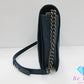 シャネル CHANEL ボーイシャネル チェーン ショルダーバッグ ネイビー 紺 シルバー 金具 レザー CC ココマーク ロゴ ハンドバッグ 肩掛け 斜め掛け 鞄 【中古】【送料無料】 bk9593