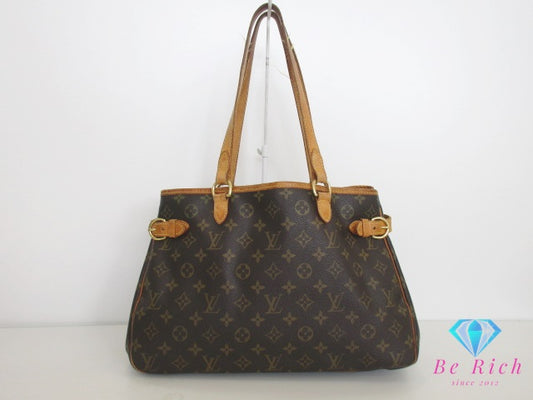 ルイ ヴィトン LOUIS VUITTON トートバッグ ショルダーバッグ モノグラム バティニョール オリゾンタル M51154 LV ロゴ ハンドバッグ 鞄 【中古】【送料無料】 bk9604